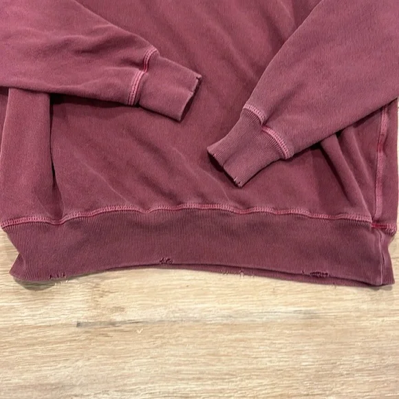 THE GREAT. Maroon Lounge Set - Picture 2 of 6